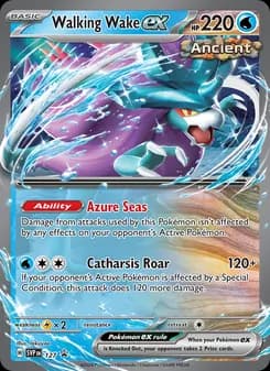 Walking Wake ex card in English