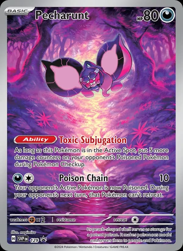 Pecharunt card in English