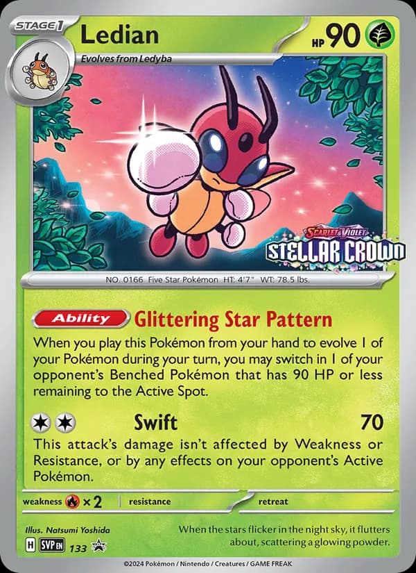 Ledian card in English