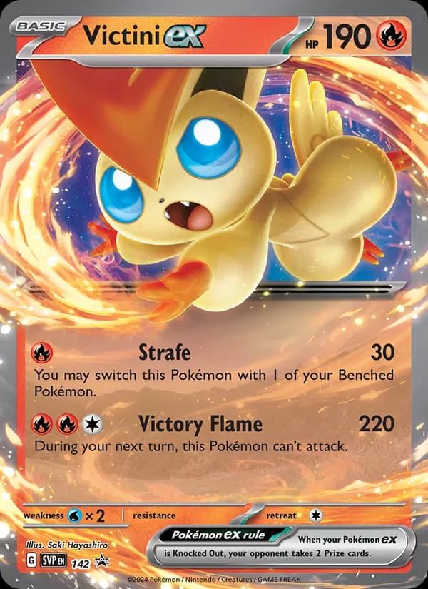 Victini ex card in English