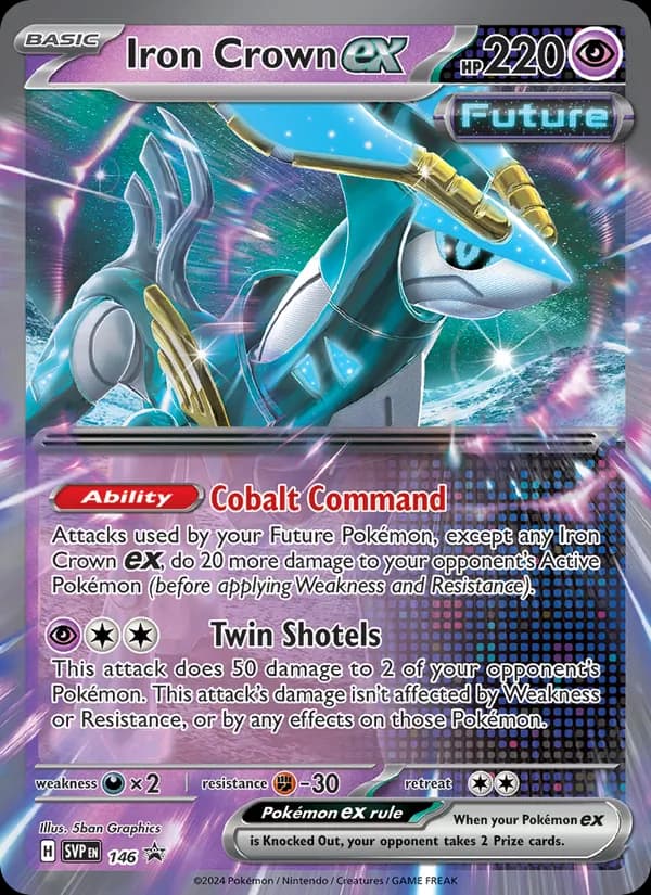 Iron Crown ex card in English