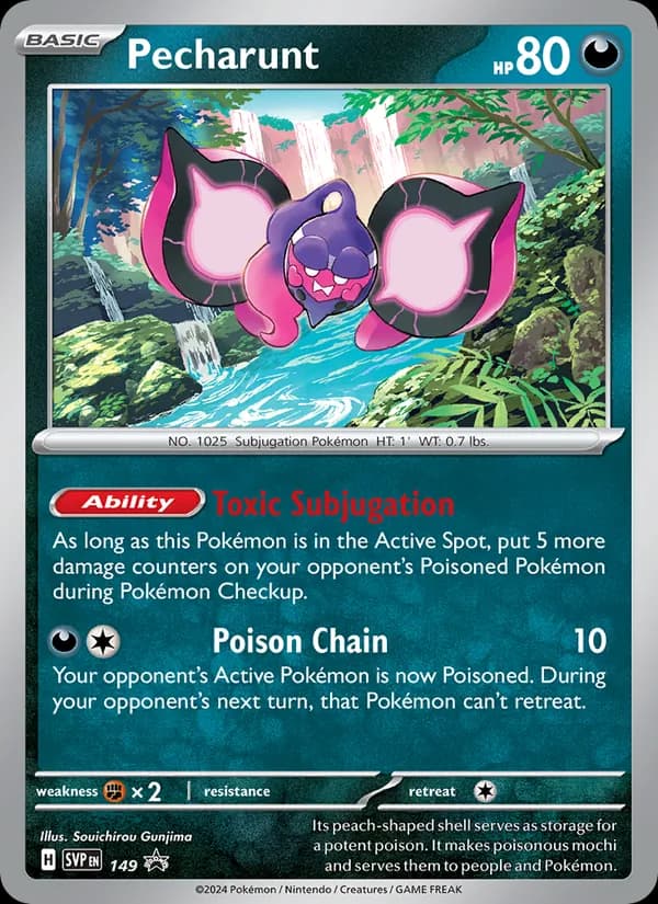 Pecharunt card in English