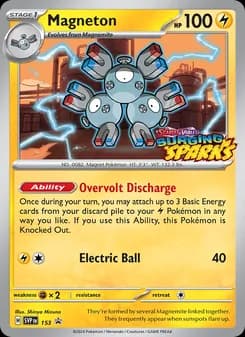 Magneton card in English