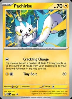 Pachirisu card in English