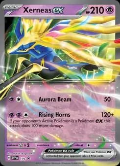 Xerneas ex card in English