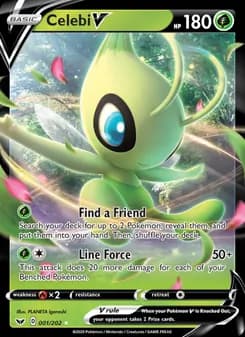 Celebi V card in English