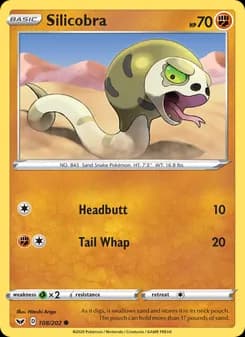 Silicobra card in English