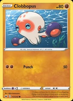 Clobbopus card in English