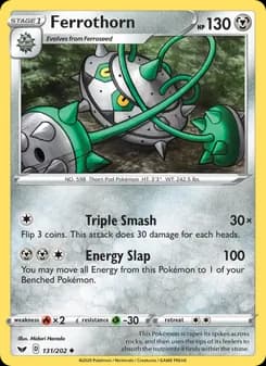 Ferrothorn card in English