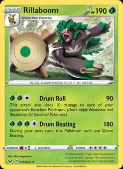 Rillaboom card in English