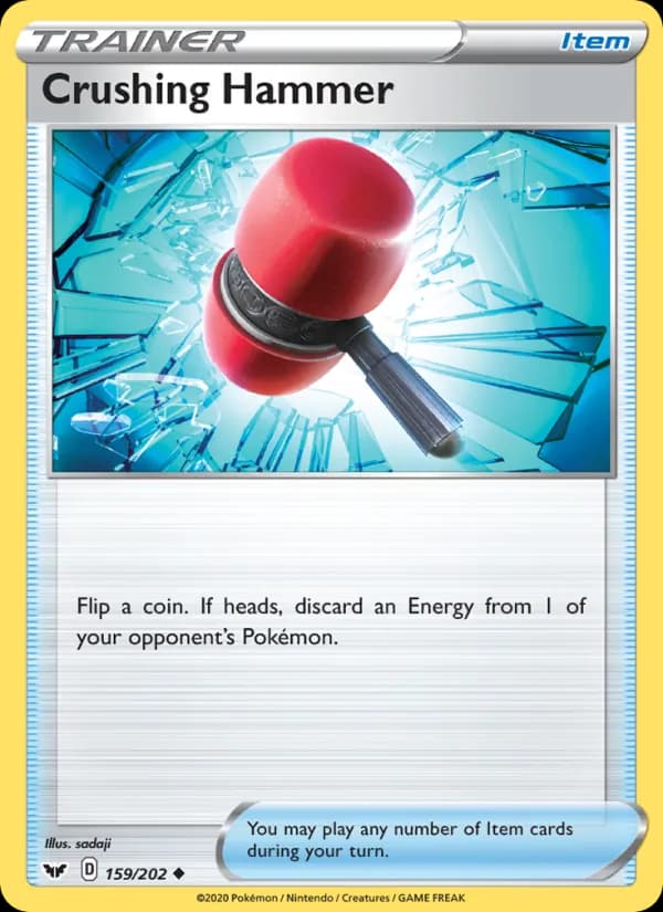 Crushing Hammer card in English