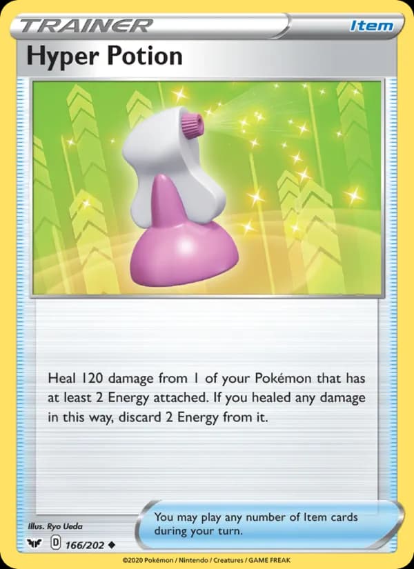Hyper Potion card in English