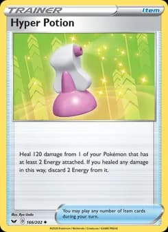 Hyper Potion card in English