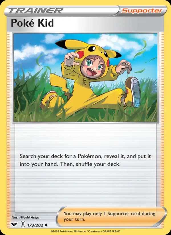 Poké Kid card in English