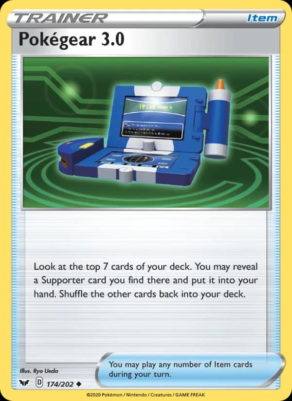 Pokégear 3.0 card in English