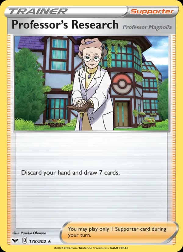 Professor's Research (Professor Magnolia) card in English