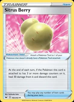 Sitrus Berry card in English