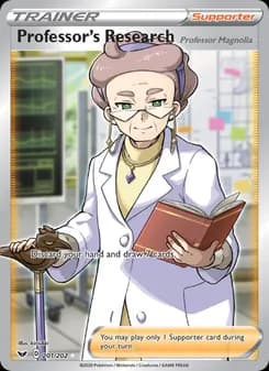 Professor's Research (Professor Magnolia) card in English