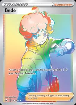 Bede card in English