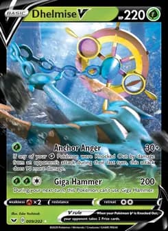 Dhelmise V card in English