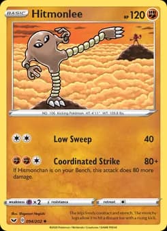 Hitmonlee card in English