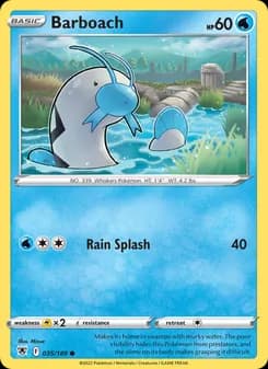 Barboach card in English