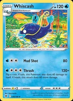 Whiscash card in English