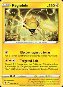Regieleki card in English