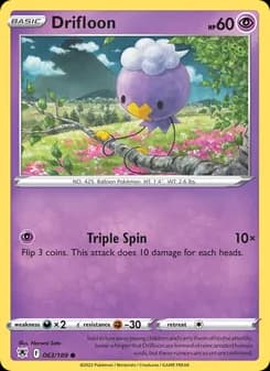 Drifloon card in English