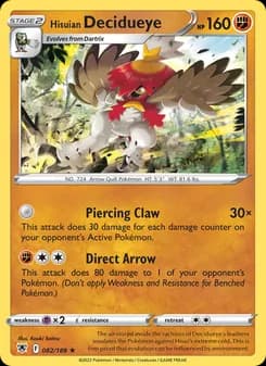Hisuian Decidueye card in English