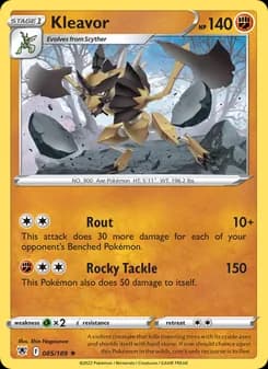 Kleavor card in English