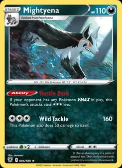 Mightyena card in English