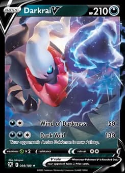 Darkrai V card in English