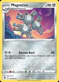 Magneton card in English