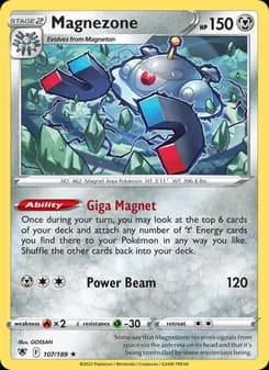 Magnezone card in English