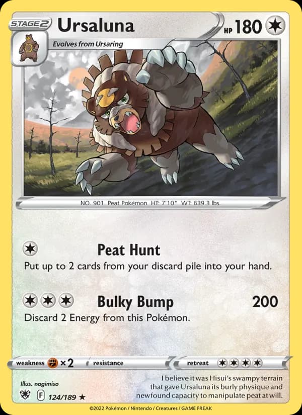 Ursaluna card in English