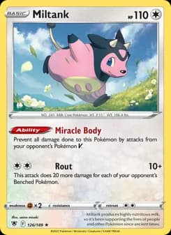 Miltank card in English
