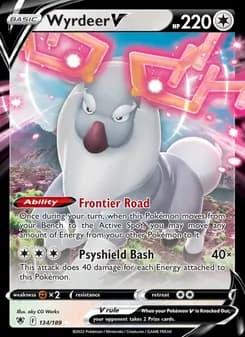 Wyrdeer V card in English