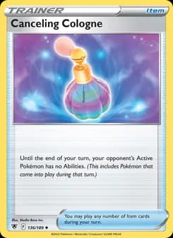 Canceling Cologne card in English