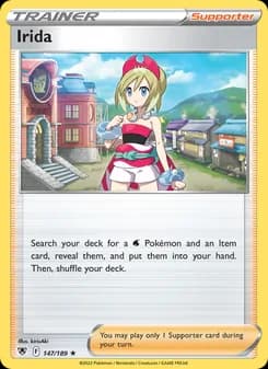 Irida card in English