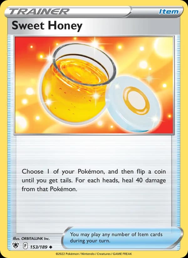 Sweet Honey card in English