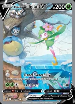 Hisuian Lilligant V card in English