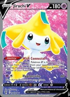 Jirachi V card in English