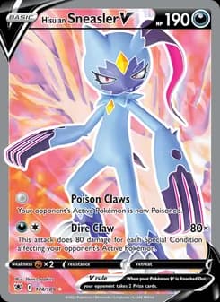 Hisuian Sneasler V card in English