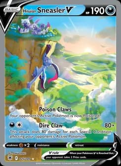 Hisuian Sneasler V card in English