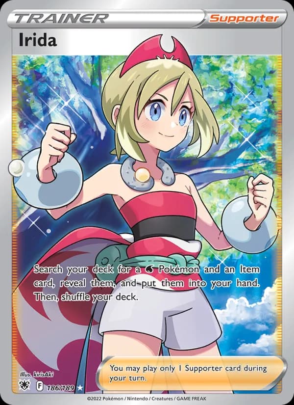 Irida card in English