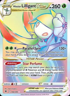 Hisuian Lilligant VSTAR card in English