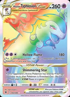 Hisuian Typhlosion VSTAR card in English