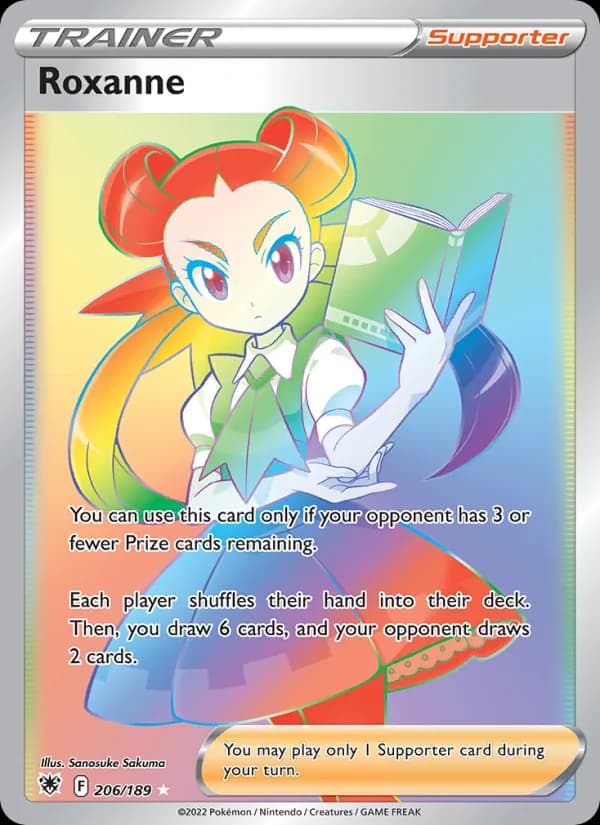 Roxanne card in English
