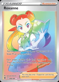 Roxanne card in English